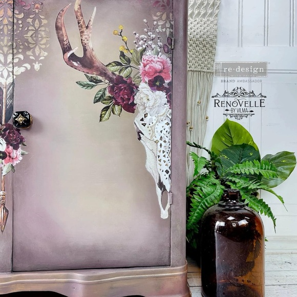 Redesign Decor Transfer ~ BEAUTIFULLY NATIVE ~ Rare ~ (Retired design) 24” x 34” - Picture 10 of 10